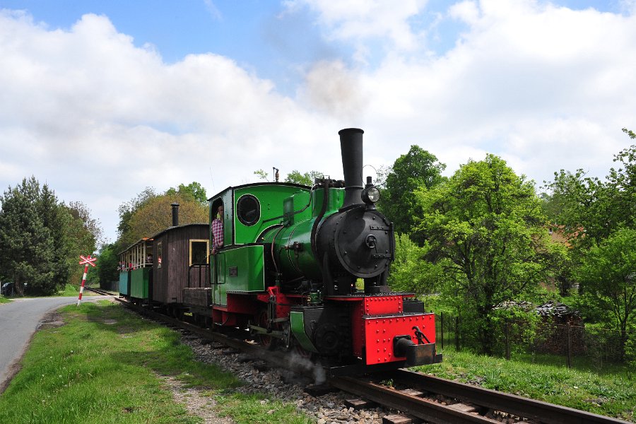 Henschel Heeresfeldbahnlok von Zastávka u Brna nach Důl Jindřich (13)